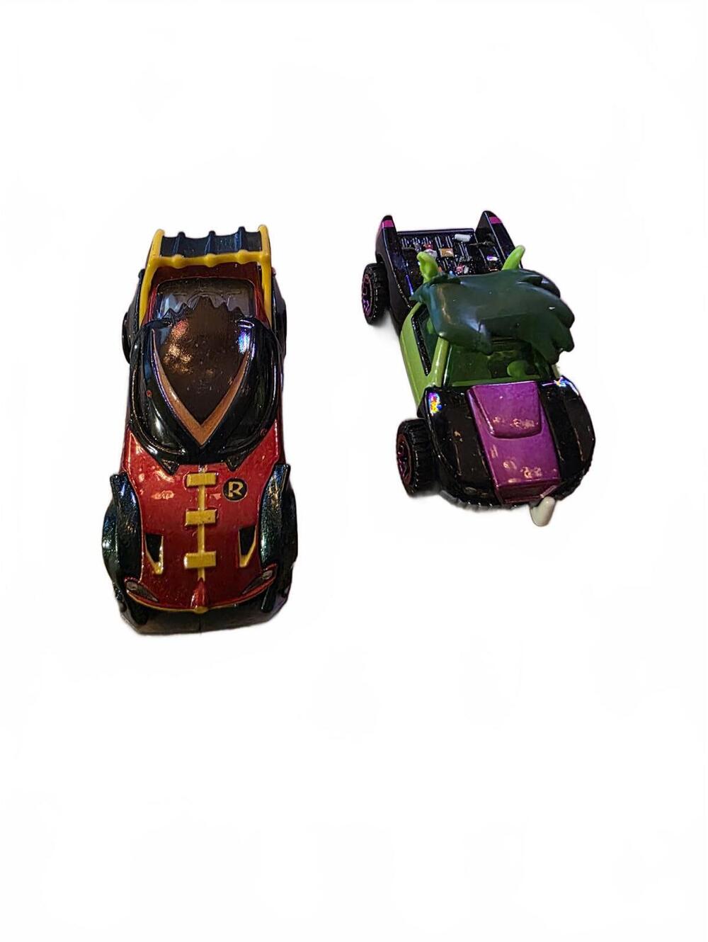2017 Hot Wheels DC Robin & Beast Boy Teen Titans Go! Diecast Toy Car Lot